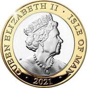 2 Pounds - Elizabeth II The Prince Philip Memorial; Silver Proof obverse image
