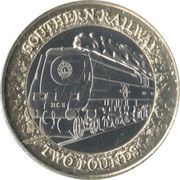 2 Pounds - Charles III SR 'General Steam Navigation', United Kingdom, 2023 reverse image