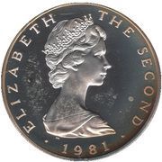 5 Pounds - Elizabeth II 2nd portrait obverse image