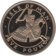 5 Pounds - Elizabeth II Quincentenary of the College of Arms reverse image