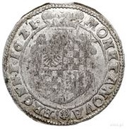 ¼ Thaler - Georg Rudolf Liegnitz, Bohemia, 1621 reverse image