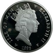 5 Pounds - Elizabeth II European Football Championship; Silver Proof obverse image