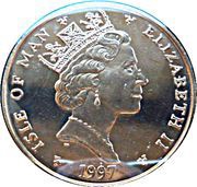 5 Pounds - Elizabeth II Golden Wedding Anniversary obverse image