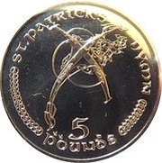 5 Pounds - Elizabeth II St Patrick's Hymn, United Kingdom, 2000-2003 reverse image