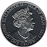 1 Crown - Elizabeth II 65th Anniversary of Accession obverse image