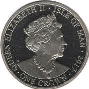 1 Crown - Elizabeth II Duke of Edinburgh - gold enhanced obverse image