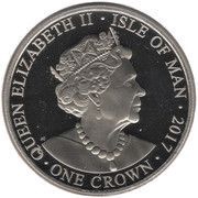1 Crown - Elizabeth II Platinum Wedding Anniversary obverse image