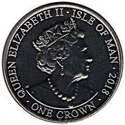 1 Crown - Elizabeth II WW1 Armistice Centenary obverse image