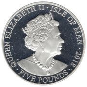 5 Pounds - Elizabeth II Birth of Prince Louis; Silver proof obverse image