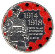 5 Pounds - Elizabeth II Centenary of the First World War, United Kingdom, 2018 reverse image