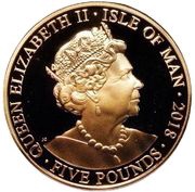5 Pounds - Elizabeth II Birth of Prince Louis; Gold Proof obverse image