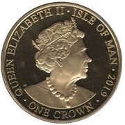 1 Crown - Elizabeth II Victoria - Young Portrait obverse image