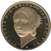 1 Crown - Elizabeth II Victoria - Young Portrait, United Kingdom, 2019 reverse image