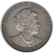 5 Pounds - Elizabeth II Victoria - Old Portrait obverse image