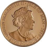 5 Pounds - Elizabeth II Victoria - Young Portrait; Gold Proof obverse image