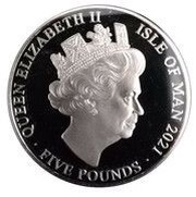 5 Pounds - Elizabeth II 95th Birthday obverse image