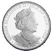 1 Crown - Elizabeth II Tourist Trophy obverse image