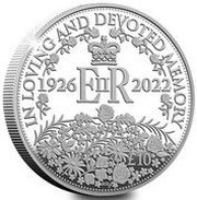 10 Pounds - Charles III Life and Legacy of Queen Elizabeth II, United Kingdom, 2023 reverse image