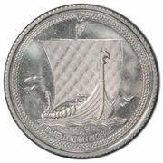 1⁄20 Noble - Elizabeth II Longboat reverse image