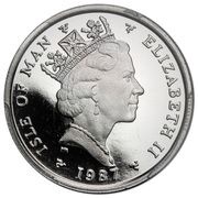 ¼ Noble - Elizabeth II Longboat obverse image