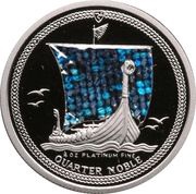 ¼ Noble - Elizabeth II Longboat, United Kingdom, 1996 reverse image