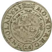 24 Kreuzer - Johann Christian, Bohemia, 1621-1623 reverse image