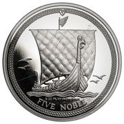 5 Noble - Elizabeth II Longboat reverse image