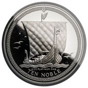 10 Noble - Elizabeth II Longboat, United Kingdom, 1988 reverse image