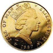 1⁄20 Angel - Elizabeth II Archangel Michael obverse image