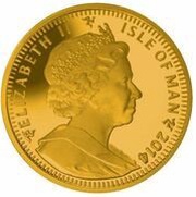 1⁄20 Angel - Elizabeth II Archangel Michael obverse image
