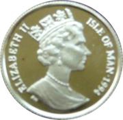 ⅒ Angel - Elizabeth II Archangel Michael obverse image