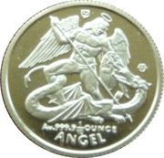 ⅒ Angel - Elizabeth II Archangel Michael reverse image