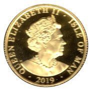 ⅒ Angel - Elizabeth II Archangel Michael obverse image