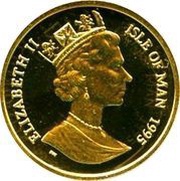 ¼ Angel - Elizabeth II Archangel Michael obverse image