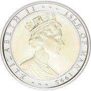 ¼ Angel - Elizabeth II 3rd portrait obverse image