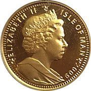 ¼ Angel - Elizabeth II Dragon obverse image