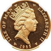 ½ Angel - Elizabeth II Archangel Michael obverse image