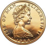 1 Angel - Elizabeth II 2nd portrait obverse image