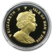 1 Angel - Elizabeth II 25th Anniversary of Gold Angel obverse image