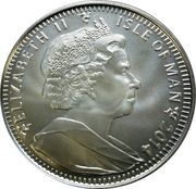 1 Angel - Elizabeth II 4th portrait obverse image