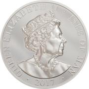 1 Angel - Elizabeth II 5th portrait, Piedfort obverse image