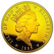 10 Angel - Elizabeth II 3rd portrait obverse image