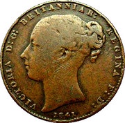 1⁄52 Shilling - Victoria obverse image