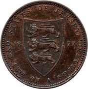 1⁄48 Shilling - Victoria, United Kingdom, 1877 reverse image