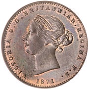 1⁄26 Shilling - Victoria obverse image