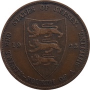 1⁄24 Shilling - George V, United Kingdom, 1911-1923 reverse image