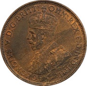 1⁄24 Shilling - George V obverse image