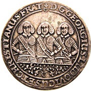 ½ Thaler - Georg III, Ludwig IV and Christian obverse image