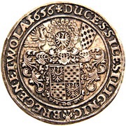 ½ Thaler - Georg III, Ludwig IV and Christian, Bohemia, 1656-1659 reverse image