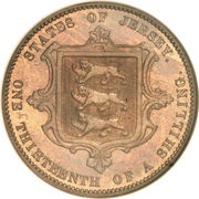 1⁄13 Shilling - Victoria, United Kingdom, 1866-1871 reverse image